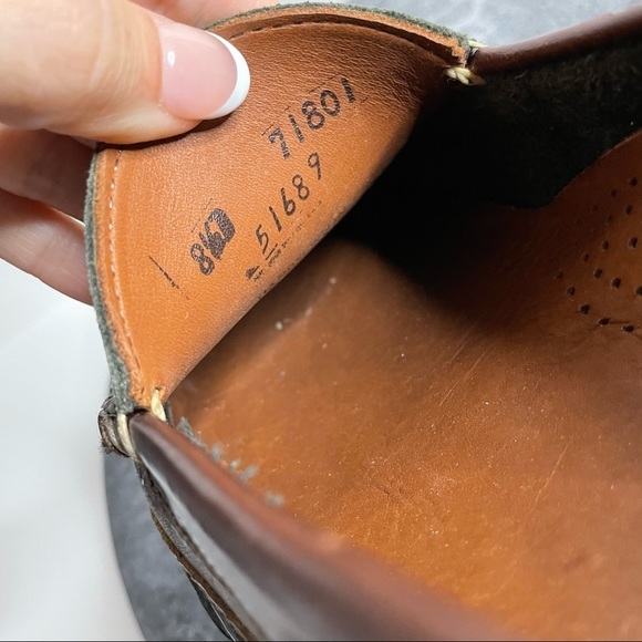 💛 Allen Edmonds Boulder Leather Driver Loafers - Picture 11 of 11